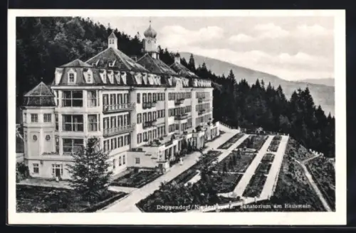 AK Deggendorf /Niederbayern, Sanatorium am Hausstein