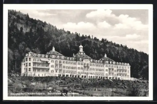 AK Deggendorf /Niederbayern, Sanatorium am Hausstein
