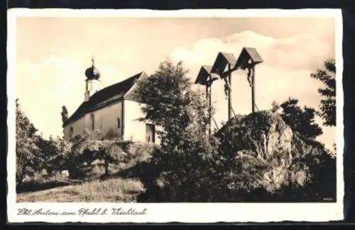 AK Pfahl b. Viechtach, Kirche Sankt Anton