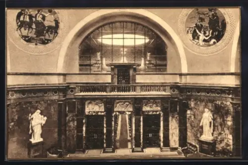 AK Wiesbaden, Kurhaus, Wandelhalle