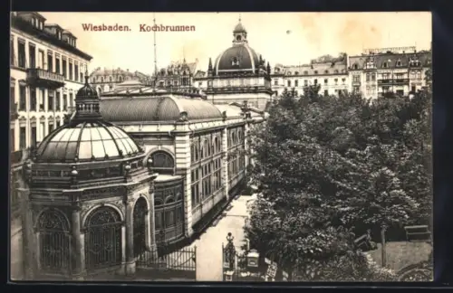 AK Wiesbaden, Kochbrunnen