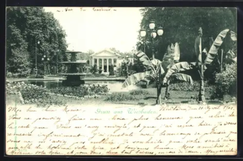 AK Wiesbaden, Vue du Casino