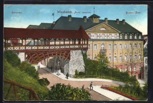 AK Wiesbaden, Römertor