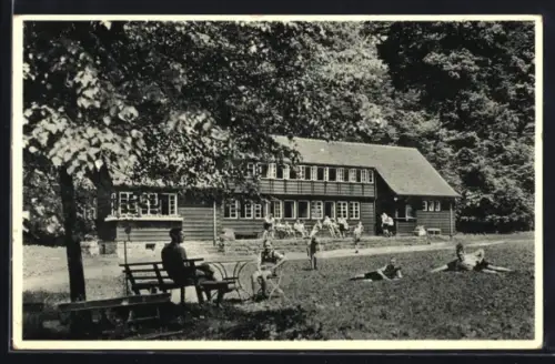 AK Bad Liebenzell, Jugend-Erholungsheim Monbachtal, Teilansicht