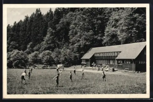 AK Bad Liebenzell, Jugend-Erholungsheim Monbachtal, Teilansicht