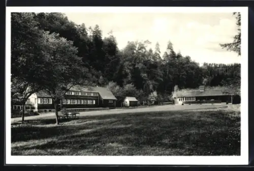 AK Bad Liebenzell, Jugend-Erholungsheim Monbachtal, Sommerheim und Waldhalle