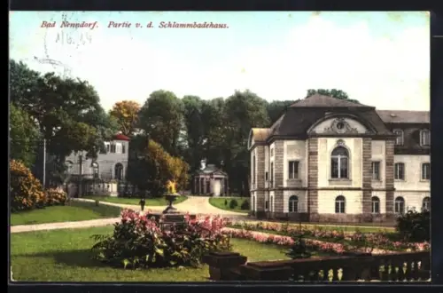 AK Bad Nenndorf, Anlagen vor dem Schlammbadehaus