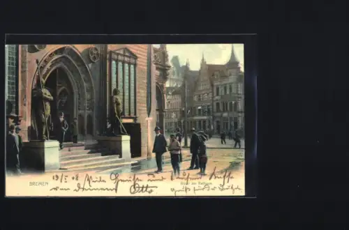AK Bremen, Ritter am Rathaus