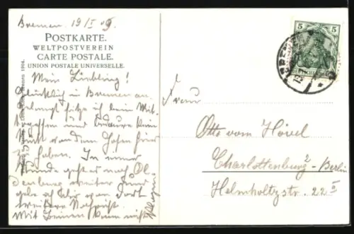 AK Bremen, Ritter am Rathaus