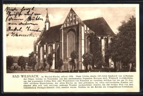 AK Bad Wilsnack, St. Nicolai-Kirche
