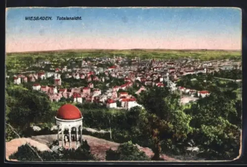 AK Wiesbaden, Totalansicht