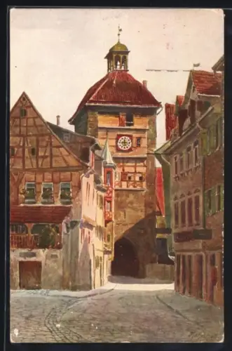 AK Esslingen a. Neckar, Wolfs-Tor