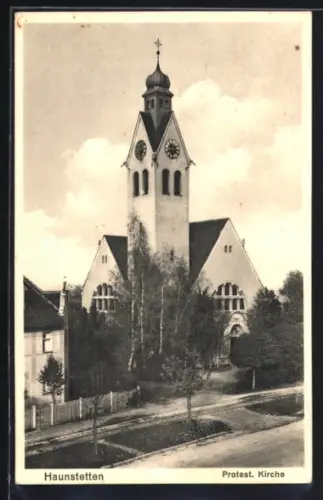 AK Haunstetten, Protestantische Kirche
