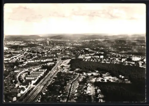 AK Kaiserslautern /Pfalz, Luftaufnahme der Stadt