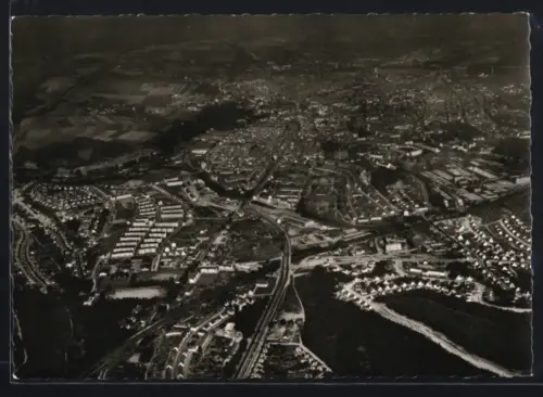 AK Kaiserslautern, Luftaufnahme der Stadt