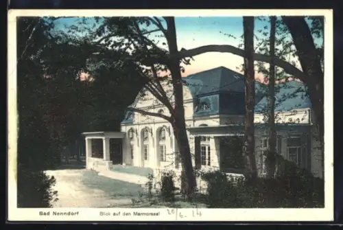 AK Bad Nenndorf, Blick auf den Marmorsaal