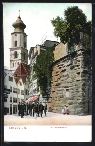 AK Lindau i. B., Die Heidenmauer