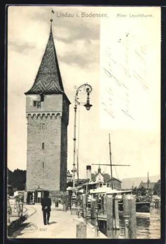 AK Lindau i. Bodensee, Alter Leuchtturm