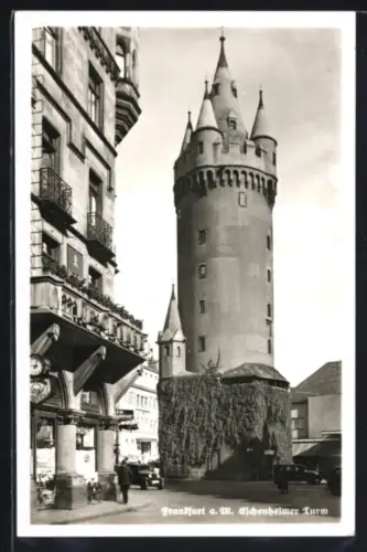 AK Frankfurt a. M., Eschenheimer Turm