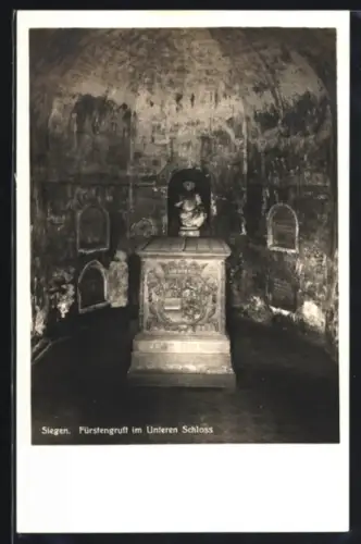 AK Siegen, Fürstengruft im Unteren Schloss