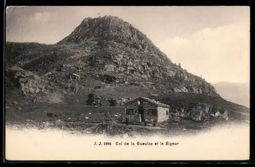 AK Col de la Gueulaz et le Sigeur, Blick zum Gipfel