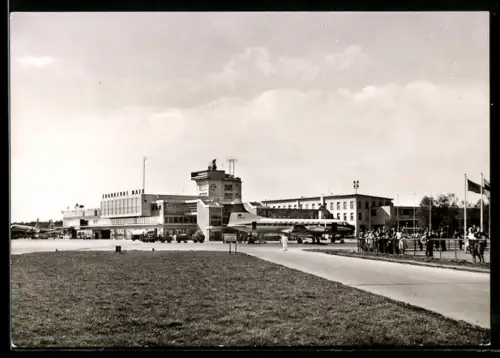 AK Frankfurt, Flughafen Rhein-Main, Flugzeug der Lufthansa