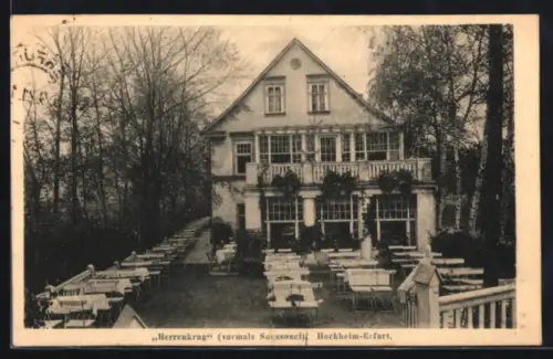 AK Hochheim-Erfurt, Gasthaus Herrenkrug