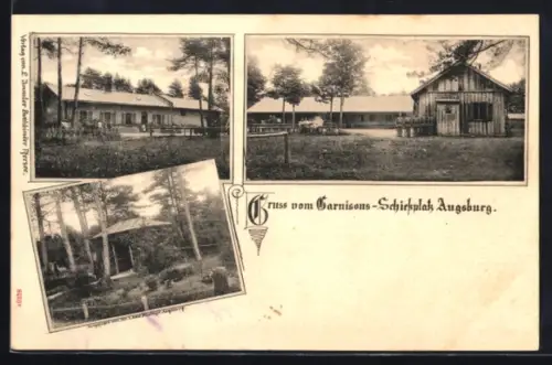 AK Augsburg, Verschiedene Partien am Garnisons-Schiessplatz