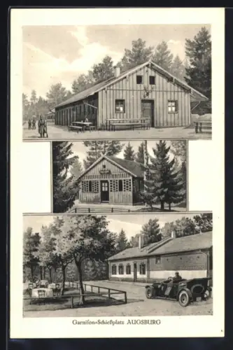 AK Augsburg, Partien am Garnison-Schiessplatz