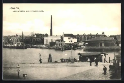 AK Lübeck, Aktienfabrik und Struckfähre