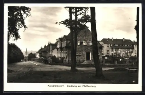 AK Kaiserslautern, Strasse und Siedlung am Pfaffenberg
