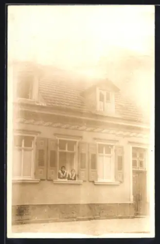 Foto-AK Kaiserslautern, Haus in der Pariserstrasse 39