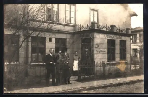 Foto-AK Lübeck, Gasthaus Harry Dreisow