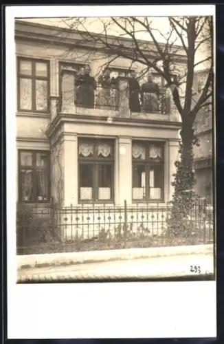 Foto-AK Lübeck, Haus in der Ernestinenstrasse 6
