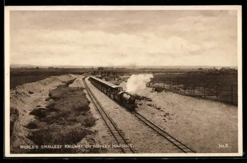AK World`s smallest railway on Romney Marshes, Kleinbahn