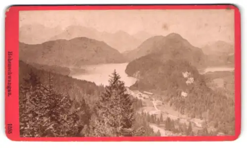 Fotografie Würthle & Spinnhirn, Salzburg, Schwarzstrasse 7, Ansicht Hohenschwangau, Idyllische Panoramaansicht