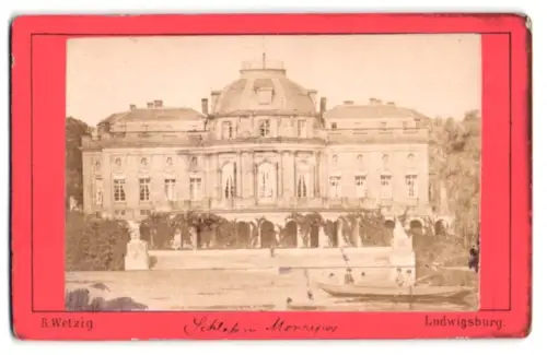Fotografie R. Wetzig, Ludwigsburg, Ansicht Ludwigsburg, Schloss in Monrepos