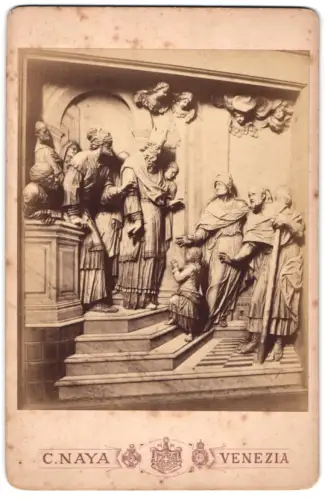 Fotografie C. Naya, Venedig, Piazza San Marco 75, Ansicht Venedig, Toretti Presentazione della Vergine al Tempio