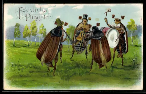 AK Maikäfer beim Musizieren