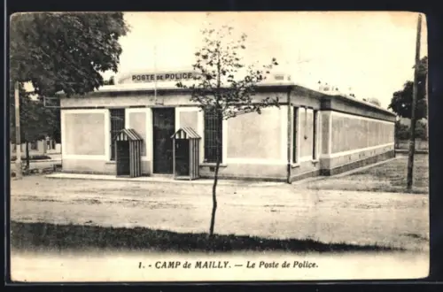 AK Mailly-le-Camp, le poste de police