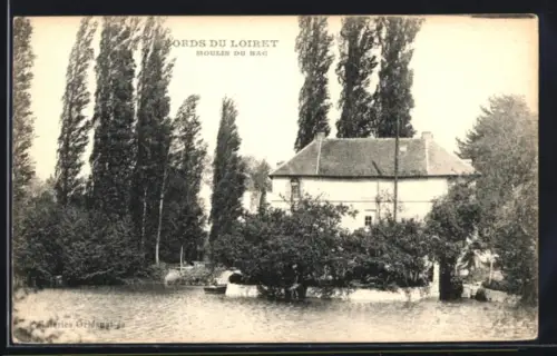 AK Olivet /Loiret, Bords du Loiret, Moulin du Bac