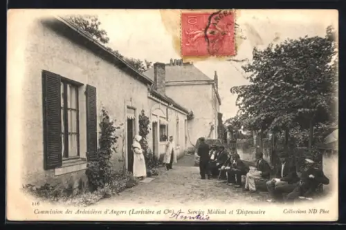 AK Angers, Commission des Ardoisières, Service Medical et Dispensaire