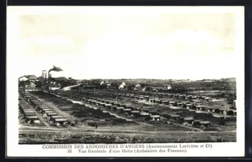 AK Angers, Commission des Ardoisières, Une Butte, Schiefer