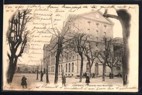 AK Corbeil-Essonnes, Facade des Moulins