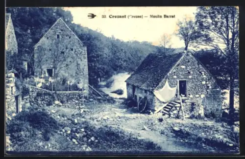 AK Crozant /Creuse, Moulin Barrat