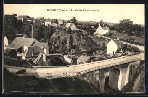 AK Boussac /Creuse, Le Moulin Ferré et Gouby