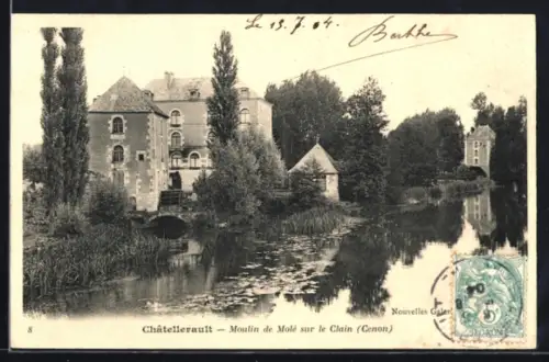 AK Chatellerault, Moulin du Molé sur le Clain, Cenon