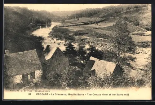 AK Crozant, La Creuse au Moulin Barra