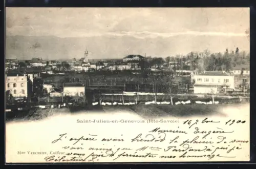 AK Saint-Julien-en-Genevois, Vue generale