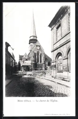 AK Meru, Chevet de l`eglise